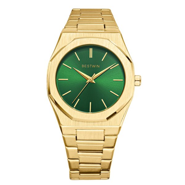 Men's and women's watches simple classic blue and green couple's watch 812-12